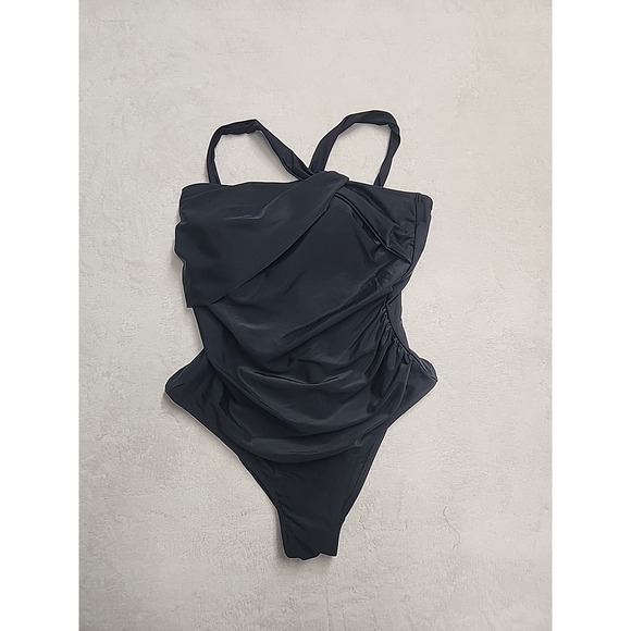 Live Life On The Beach Other - Live Life On‎ The Beach Black Large One Piece Woman's Swimsuit - Size: L- Black